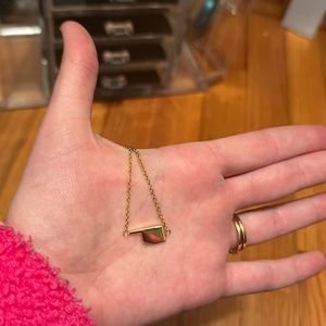 Rustic Cuff Oklahoma necklace - 16.5 in chain